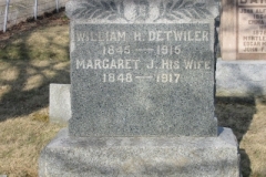 William H. Detwiler, Margaret J. Detwiler